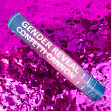 Load image into Gallery viewer, pink silver confetti party popper biodegradable