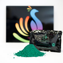 Load image into Gallery viewer, peacock powder non toxic green holi powder