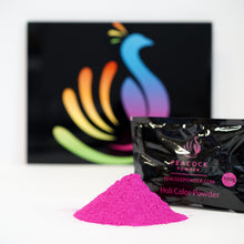Load image into Gallery viewer, peacock powder non toxic pink holi powder