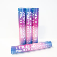 Load image into Gallery viewer, Gender Reveal Confetti Cannons- Multiple Colors