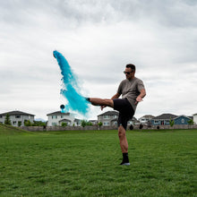 Load image into Gallery viewer, blue exploding powder football