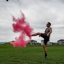 Load image into Gallery viewer, pink touchdown gender reveal idea
