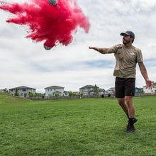 Load image into Gallery viewer, pink powder volleyball for gender reveal celebration
