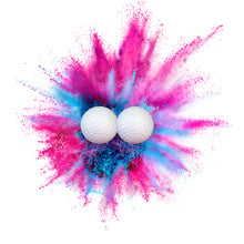 Load image into Gallery viewer, Gender Reveal Golf Balls - 2 Pack - Pink or Blue