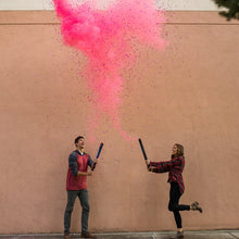 Load image into Gallery viewer, XL Gender Reveal Powder Confetti Cannon PINK