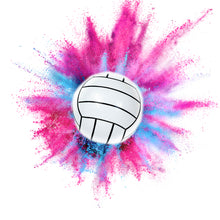 Load image into Gallery viewer, pink or blue powder filled volleyball kit