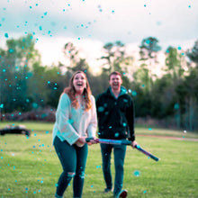 Load image into Gallery viewer, Gender Reveal 24" Mixed Cannons - Powder & Confetti