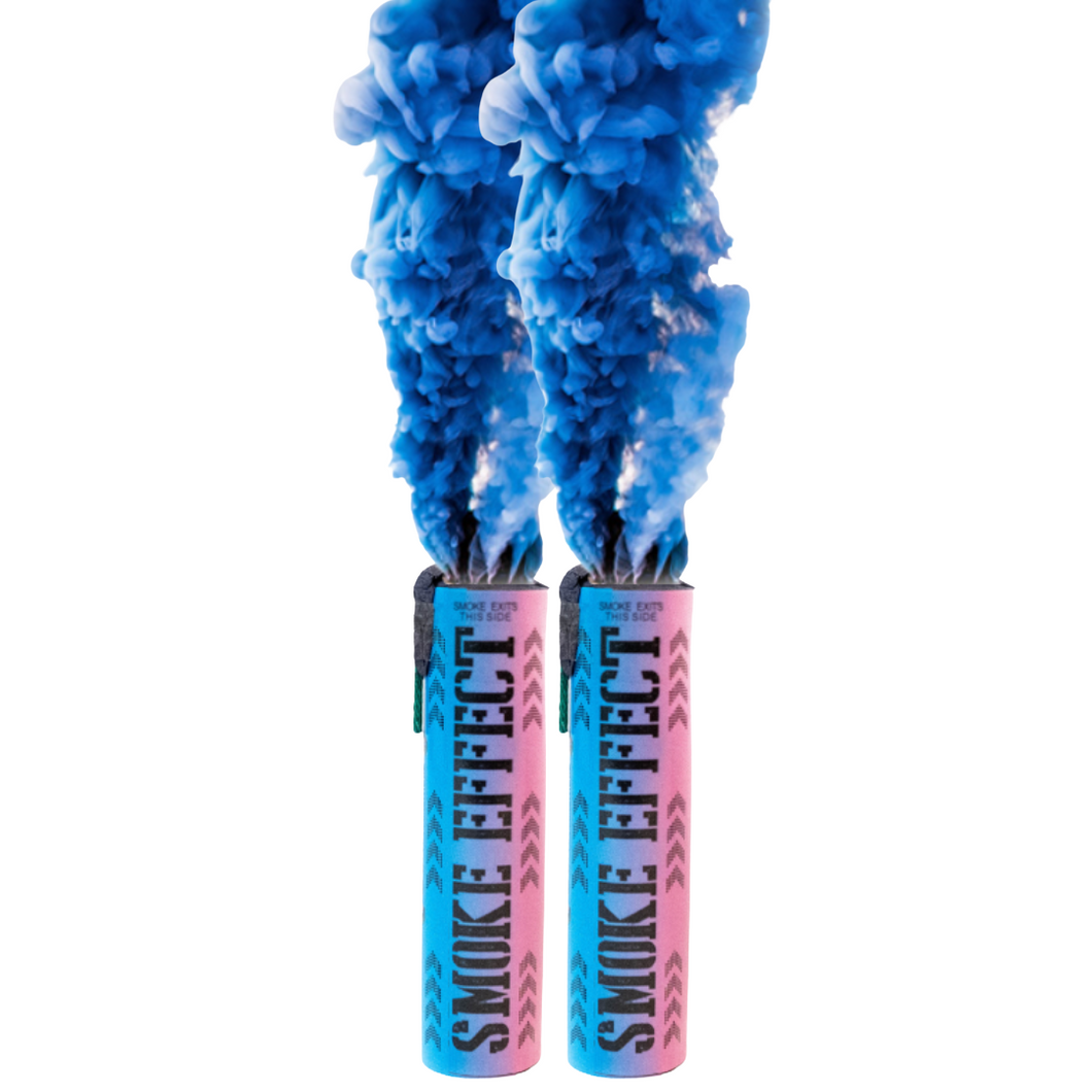 Blue Gender Reveal Smoke Sticks