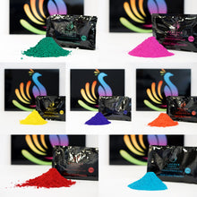 Load image into Gallery viewer, 100g packets authentic holi color powder color fun run colour powder party supplies 
