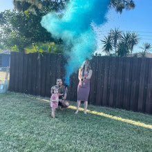 Load image into Gallery viewer, XXL Gender Reveal Mixed Cannons - Non-Toxic Powder &amp; Rice Paper Biodegradable Confetti
