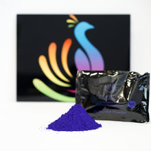 Load image into Gallery viewer, peacock powder non toxic purple holi powder
