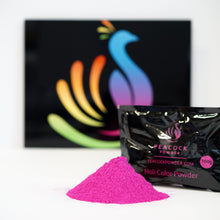 Load image into Gallery viewer, peacock powder non toxic pink holi powder
