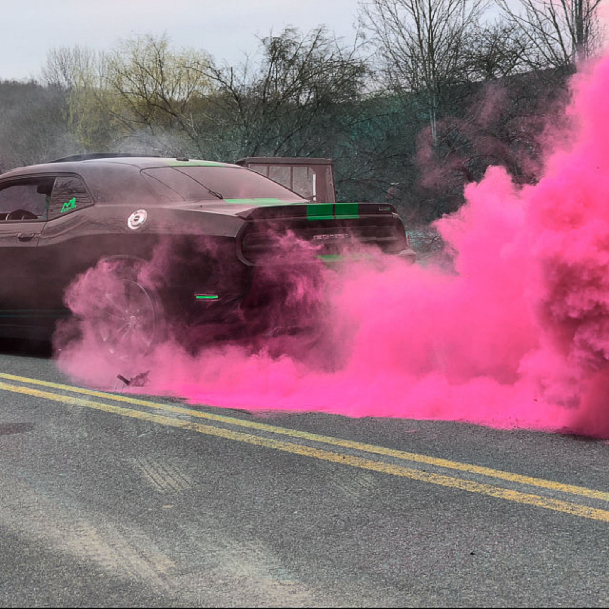 Burnout Gender Reveal | Poof There It Is Blue / 3 lb