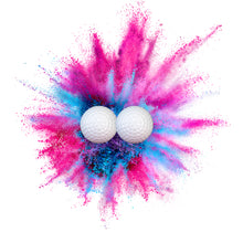 Load image into Gallery viewer, Gender Reveal Golf Balls - 2 Pack - Pink or Blue
