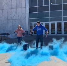 Load image into Gallery viewer, blue powder for gender reveal celebrations
