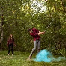 Load image into Gallery viewer, blue gender reveal golf ball for sports gender reveals
