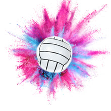 Load image into Gallery viewer, pink or blue powder filled volleyball kit
