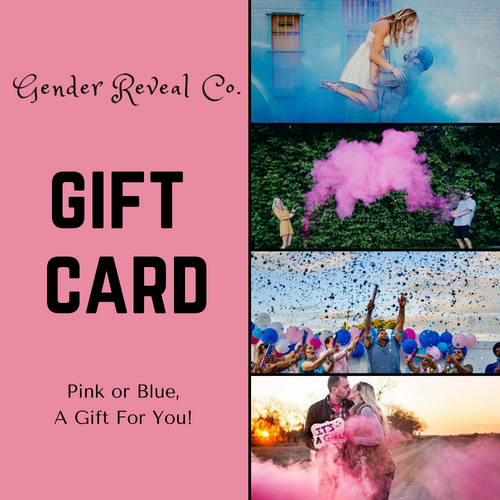 Gender Reveal Co Party Supply Gift Card 