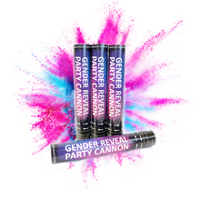 Gender Reveal Mixed Cannons - Powder & Confetti – Gender Reveal Co